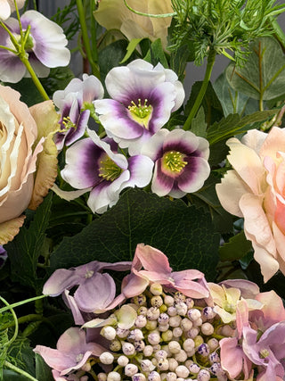 Caramel Rose Faux Flower Bouquet