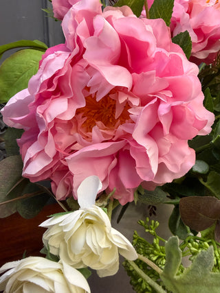 pink peony artificial flower